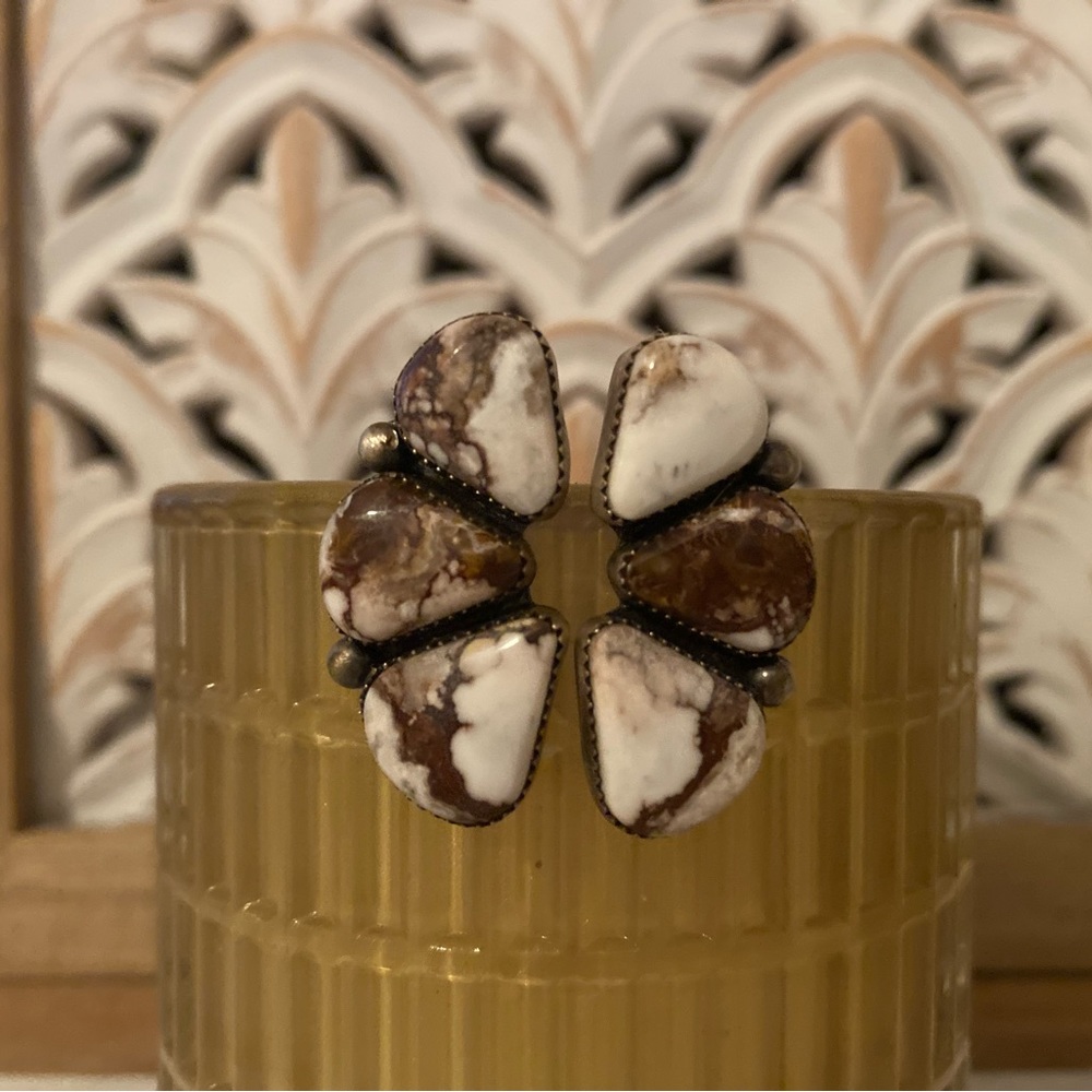 Wild Horse Cluster Earrings